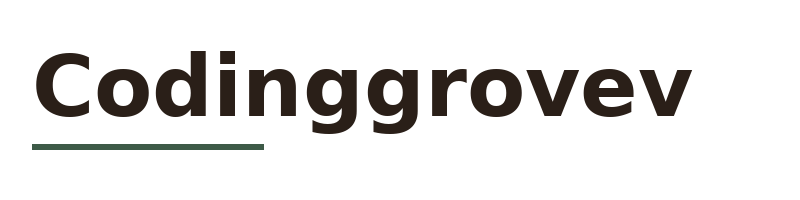 Codinggrovev logo